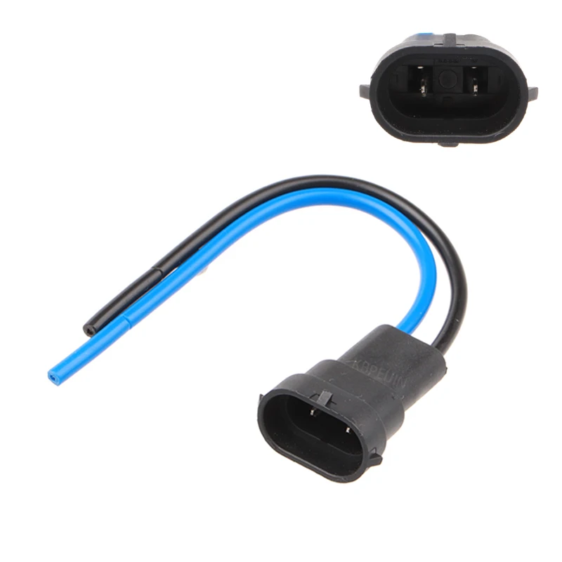 2X For Honda Nissan Mazda H8 H11 Male Socket Fog Lights Connector Wiring Harness Accessories