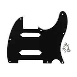 8 Hole Guitar Tele SS Nashville Pickguard Plate with Screws Fit for Fender Telecaster Pickguard Replacement Electric Guitar Kit