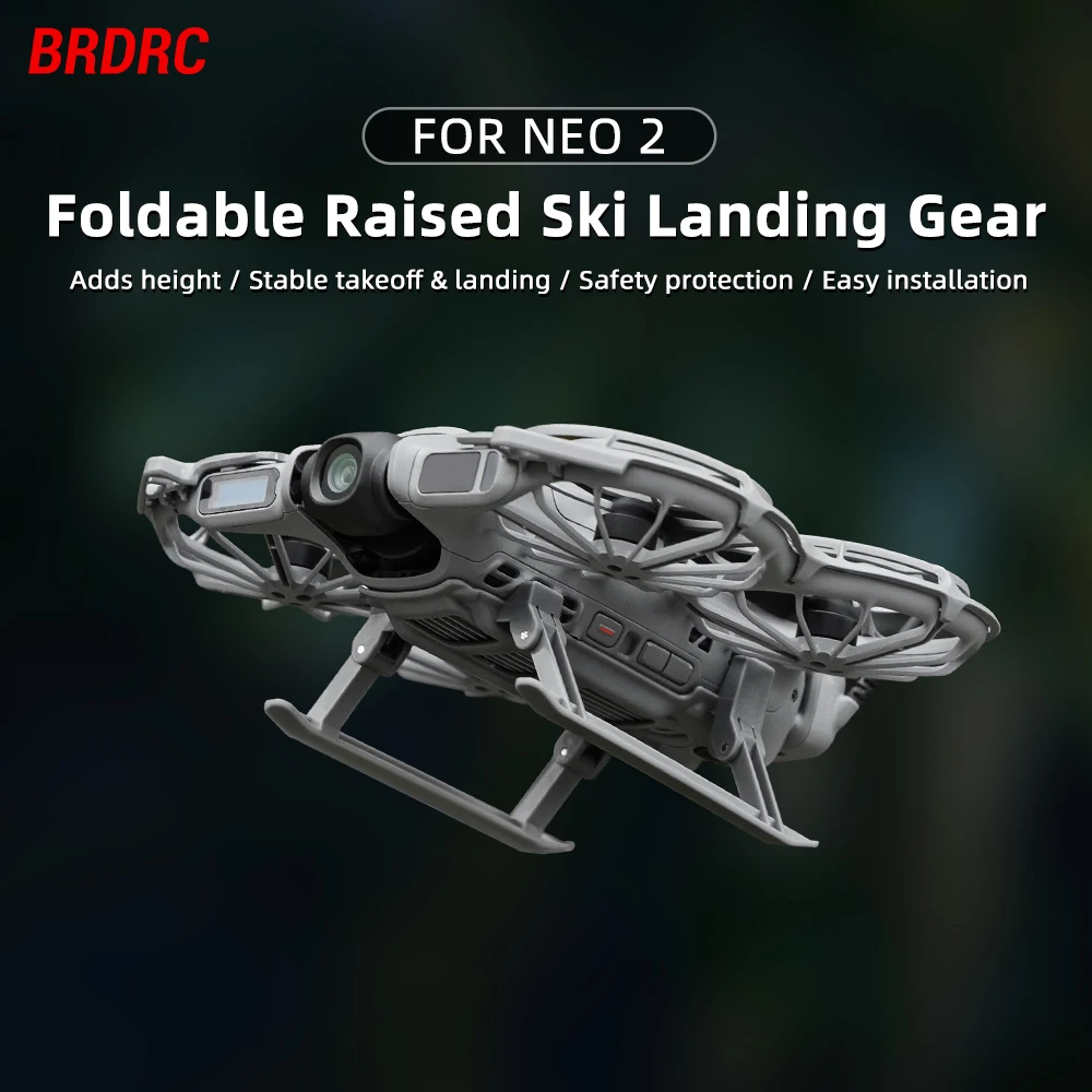 Foldable Landing Gear For Neo 2 Quick Release Mini Height Extender Extension Leg for DJI Neo 2 Drone Accessories image 2