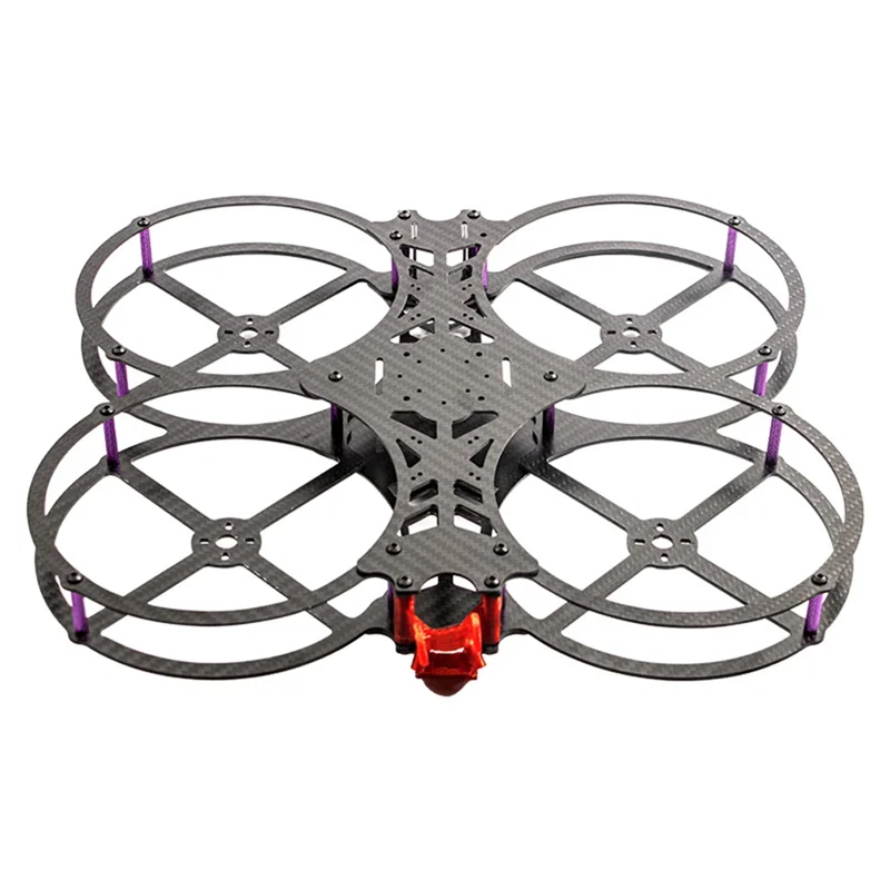 A04F-لطائرة بدون طيار FPV للسباق 5 بوصة إطار من ألياف الكربون 223.5 مللي متر قاعدة عجلات طقم إطارات كوادكوبتر دائرية صغيرة للتصوير الجوي