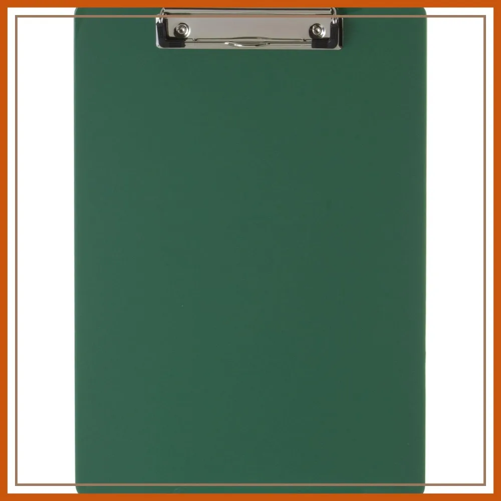 

Eco-Friendly Recycled Plastic Clipboard, Letter Size, Green, Durable & Lightweight