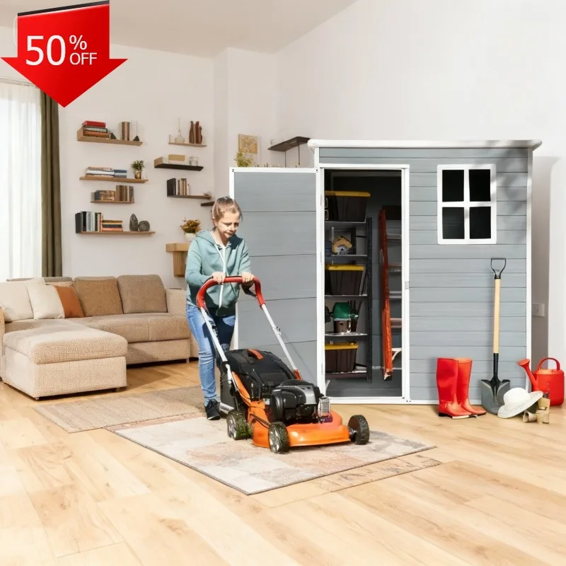 

Сарай для хранения, уличный садовый шкаф, Caseta, наружные настенные полки для дров, органайзеры, палатки на крыше, дом на открытом воздухе, шлифовка