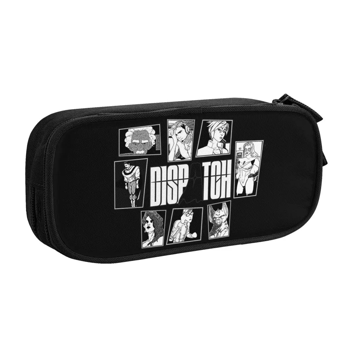 

Fashion Dispatch Game Pencil Case Pencil Pouch Pen for Girls Boys Large Storage Pencil Bags Students School Zipper Stationery