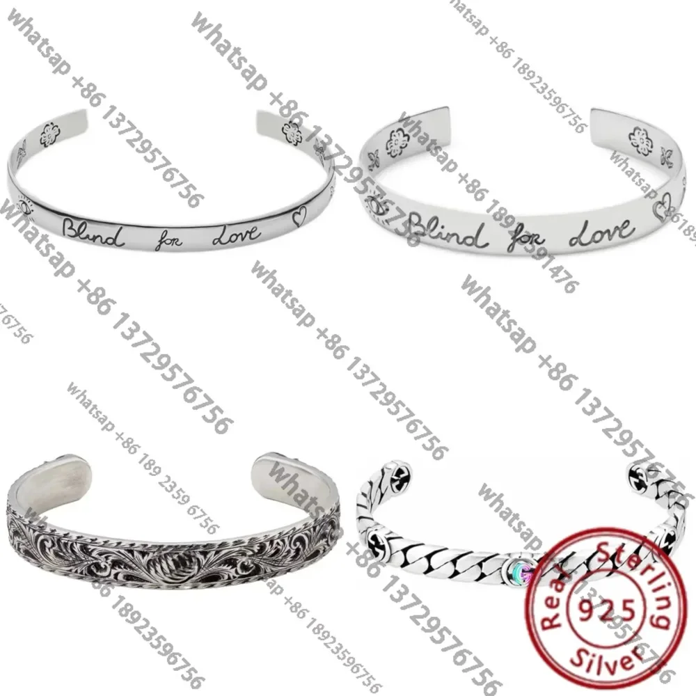 Get Noticed With The Eye-catching 2024 S925 Silver And GG Bracelet, The Ideal Accessory For Any Outfit