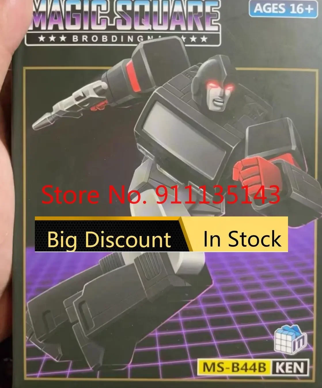 

Magic Square Ms-B44b Ironhide Protect Black Version In Stock