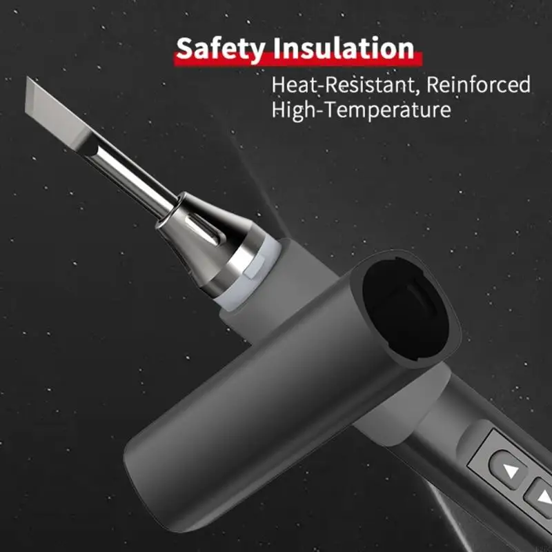 

F26C High Efficiency 96W Soldering Iron Welder with Overheats Protections for Safe and Accurate Electronics Repair Tool