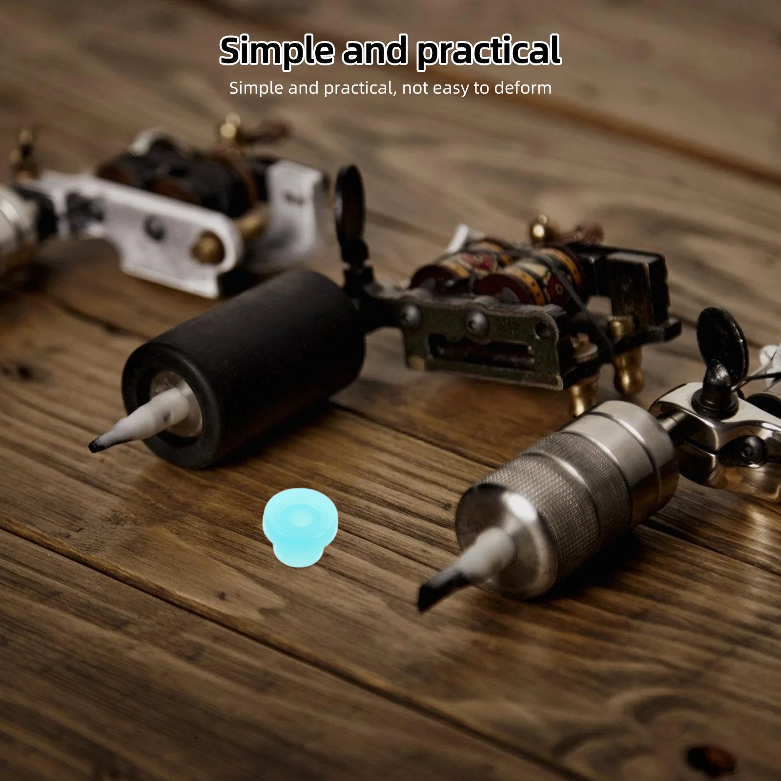 

100Pcs Silicone Grommets for Tattoo Needles Precision Fit for Machine Use Minimized Vibration Improved Tattoo Results Needle