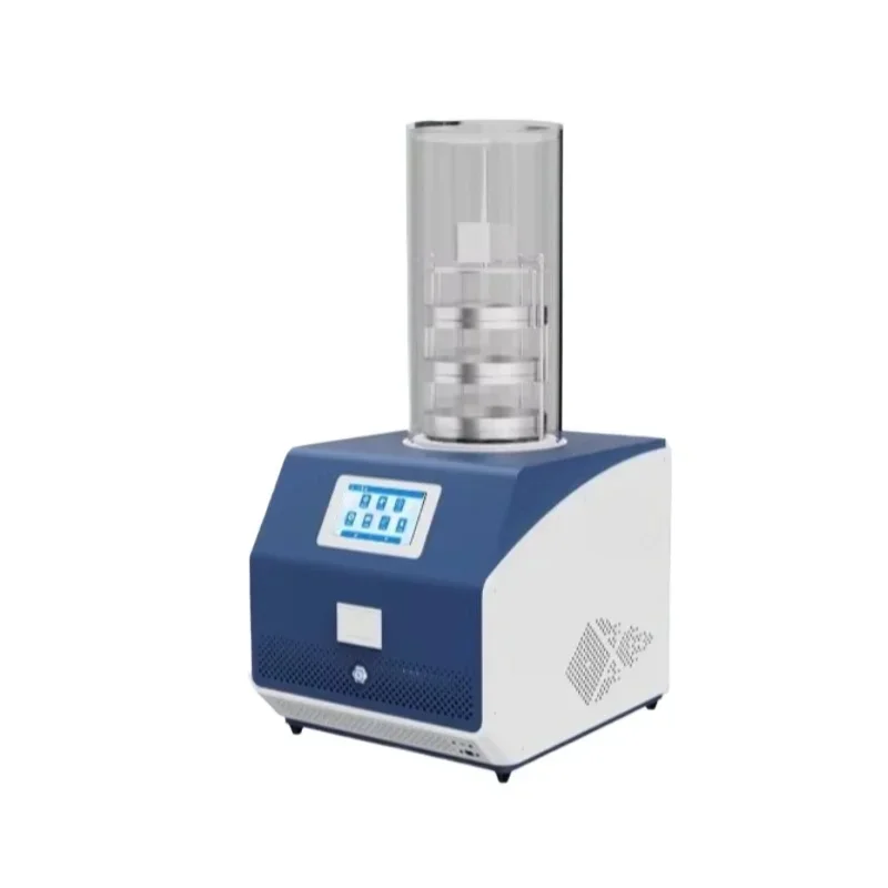 Enclosed Compressor Food Traditional Chinese Medicine Benchtop Freeze Dryer Small Laboratory