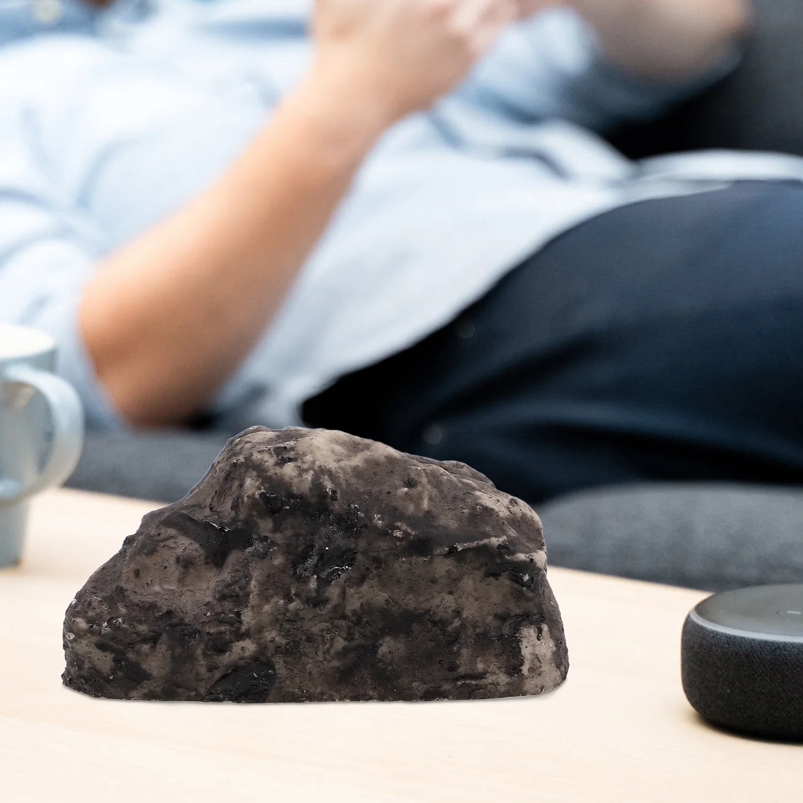 3Pcs Stone Key Box Resin Made Outdoor Waterproof Hidden Key Storage for Garden Yard Decorative Rock Safe Holder