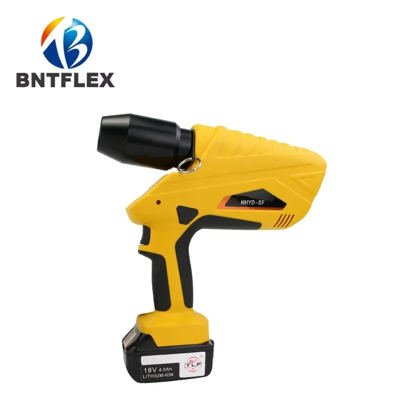 18 V Por Puncher Electro-Hydraulic Hole Opener HHYD-8 F Quick Opening Punching Machine Rubber Making
