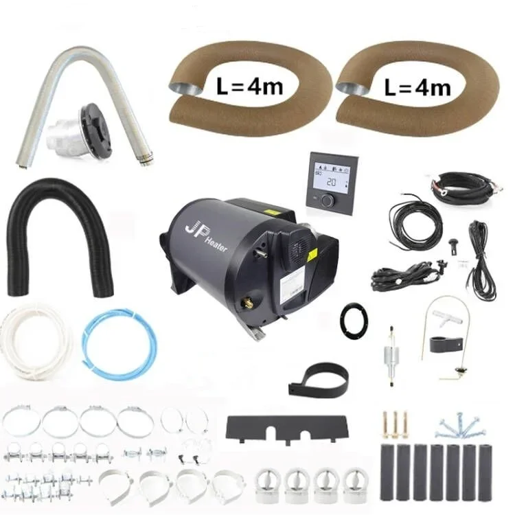 

JP 4KW Gasoline Air And Water Combi Heater Similar to Truma Parking Hot Water Heater For RV Motorhome