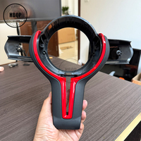 For BMW M Series F80 F82 F10 F06 F12 F13 F15 F16 M-sport F20 F22 F30 F31 F32 F33 F36 Steering Wheel Trim Carbon Fiber