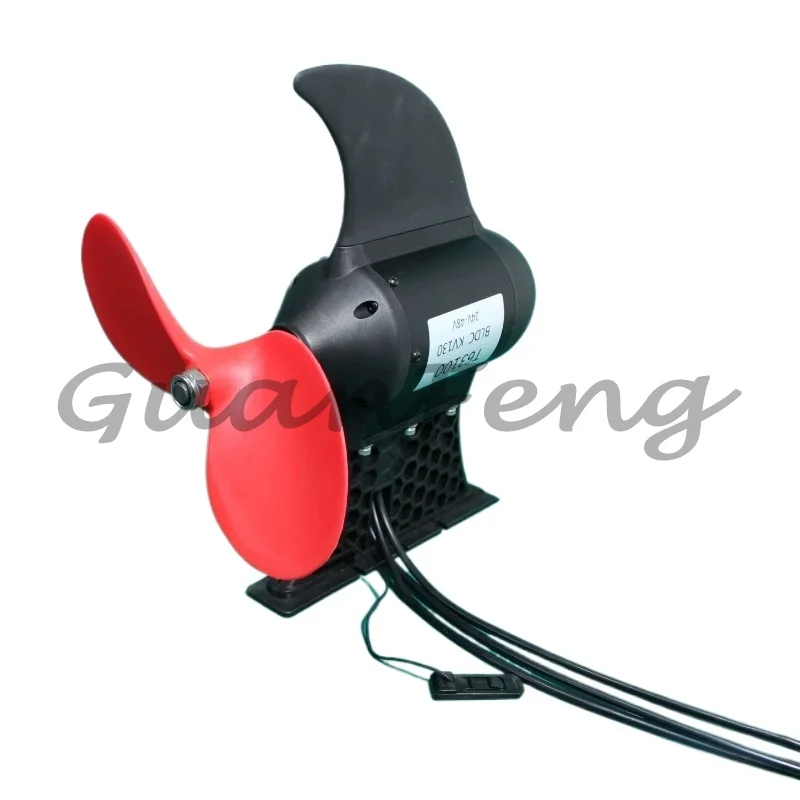 T63100 Waterproof Brushless Underwater Motor Thruster, 24-48V 2500W High-power DIY Accessories, for Paddle Boards, Kayaks