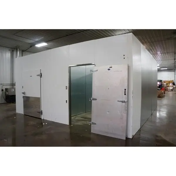 Commercial 2-Temperature Walk in Cooler and Freezer Room Cooling Different Food Cold Storage Room
