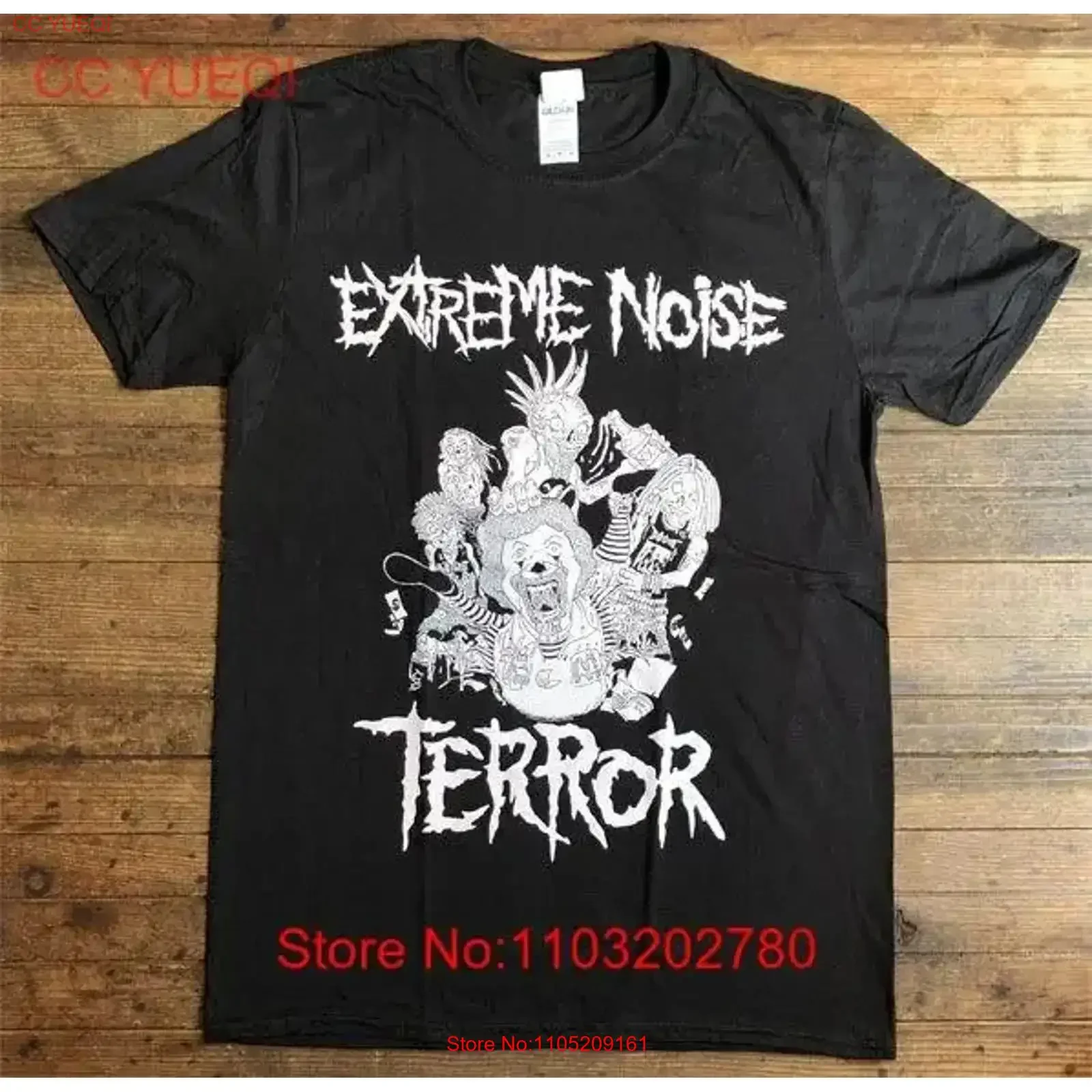 EXTREME NOISE TERROR T Shirt Full Size S 5XL EN283 vintage Washed Slightly homme designer clothes Stylish Comfortable Stretched