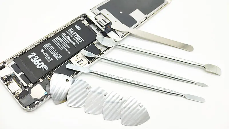 23 stücke Hohe Qualität ESD Kunststoff Spudger Metall Klinge Brecheisen Multitool Hand Werkzeuge Hebeln Bar Set – Detail 5