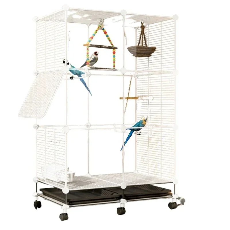 Special Canary Bird Cages Parrot Budgie Outdoors Portable Large Bird Cages Luxury Park Breeding Gaiolas