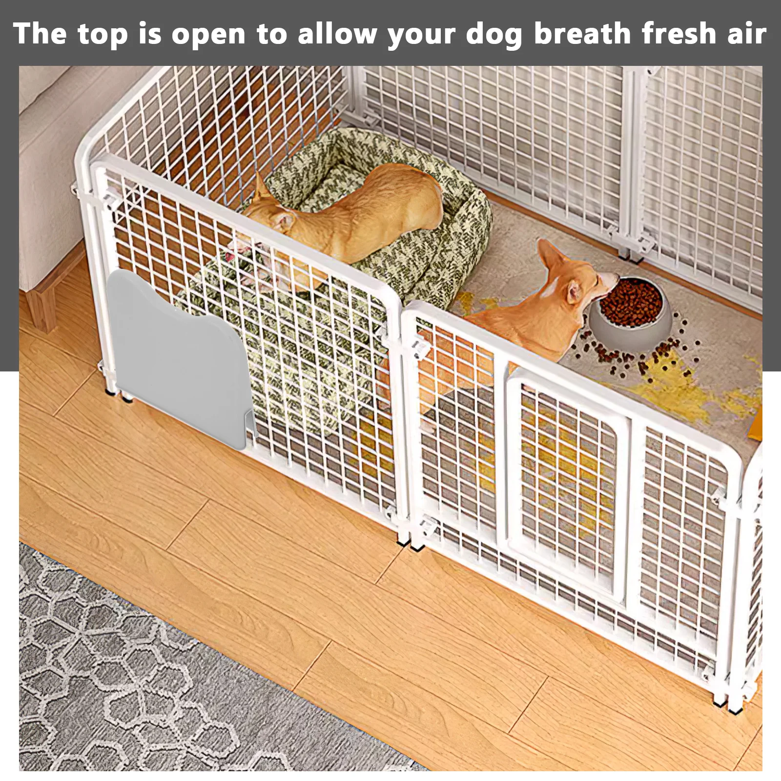 

Flexible Dog Box Splash Guardpet Enclosureprivacy Cover For Cat Litter Panreusable Litter Pan Protectoreasy Clean Pet Toilet