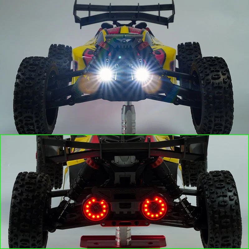 

Светодиодные фары и задние фонари для радиоуправляемой машинки-багги 1/8 TYPHON 3S V4 Mega 223S