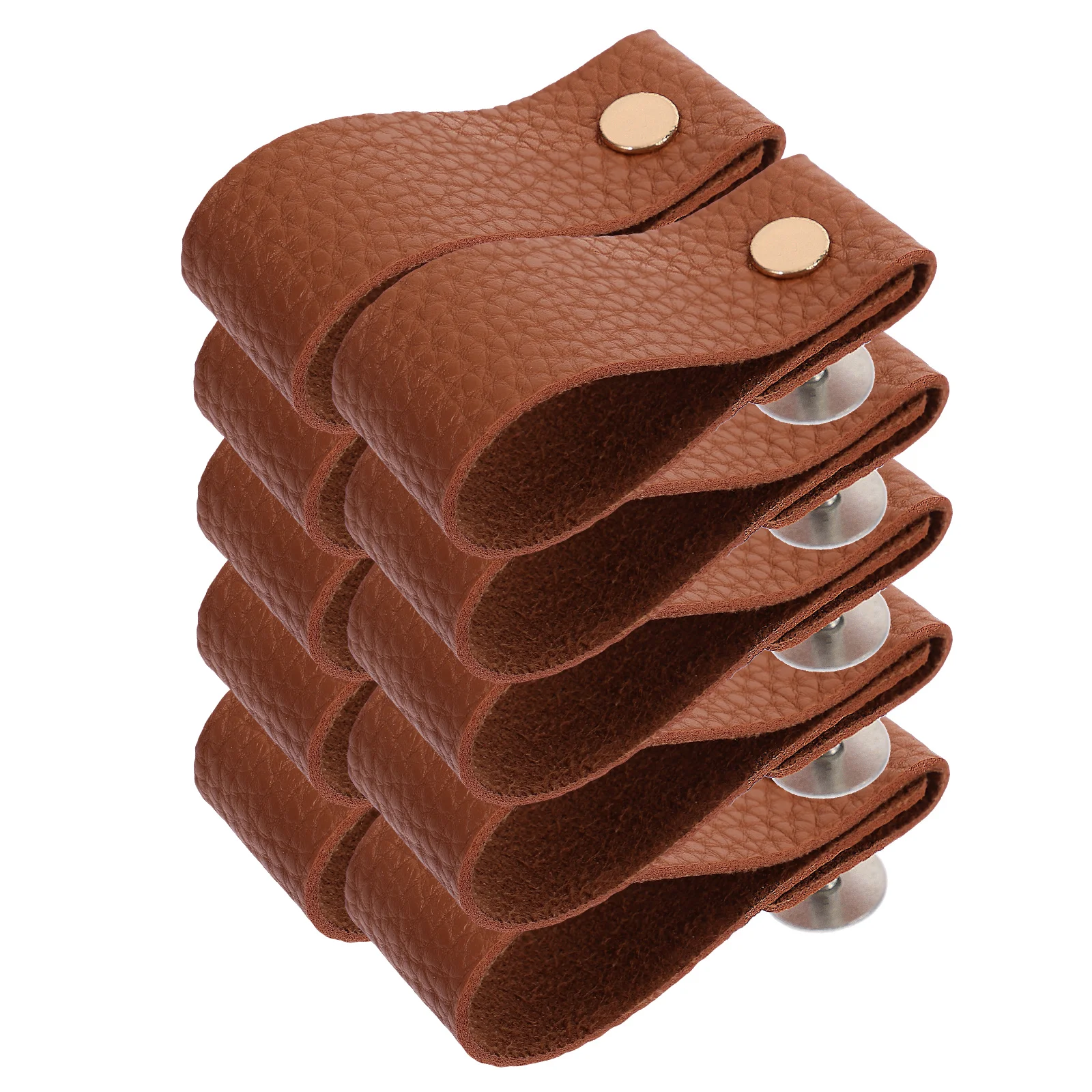 

12Pcs PU Drawer Pull Handles Vintage Replacement Pulls for Cabinet Dresser Wardrobe Furniture Cupboard Door Pulls