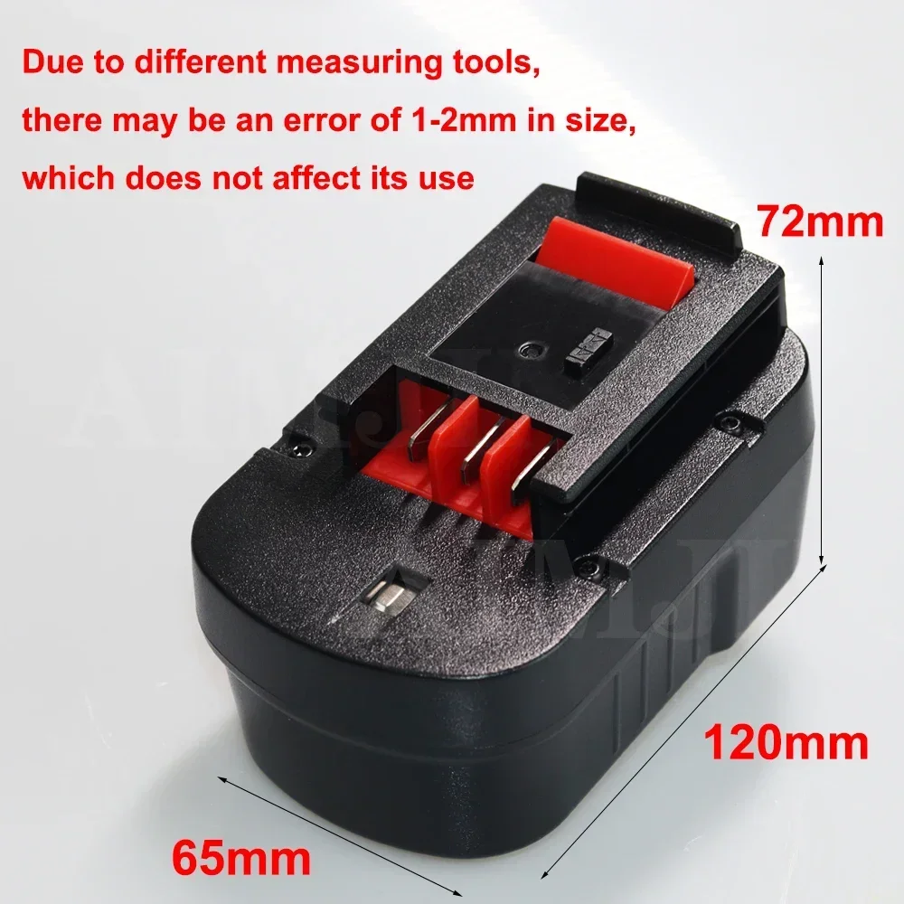 14.4V Battery 4000mAH for Black and Decker  HPB14 Replace Firestorm FSB14 FS140BX A1714 499936-34 HPD14K-2 CP14KB HP146F2