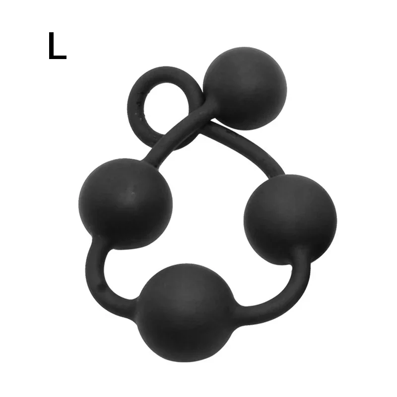 큰 실리콘 항문 구슬 공 엉덩이 플러그 Anus Masturbator Dilatodor 확장기 전립선 마사지 성인 에로틱 한 섹스 토이 여성을위한