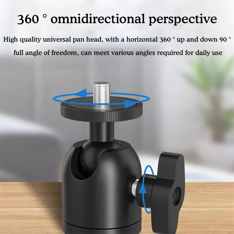 Wall Mount Projector Stand Multi-angle Adjustable Foldable 360 Degrees Rotation Wall Support Aluminum Alloy Projector Bracket