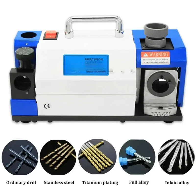 HY-13 Portable Electric Drill Bit Grinder 220V/180W Automatic High-Precision Integrated   Sharpener/Grinder