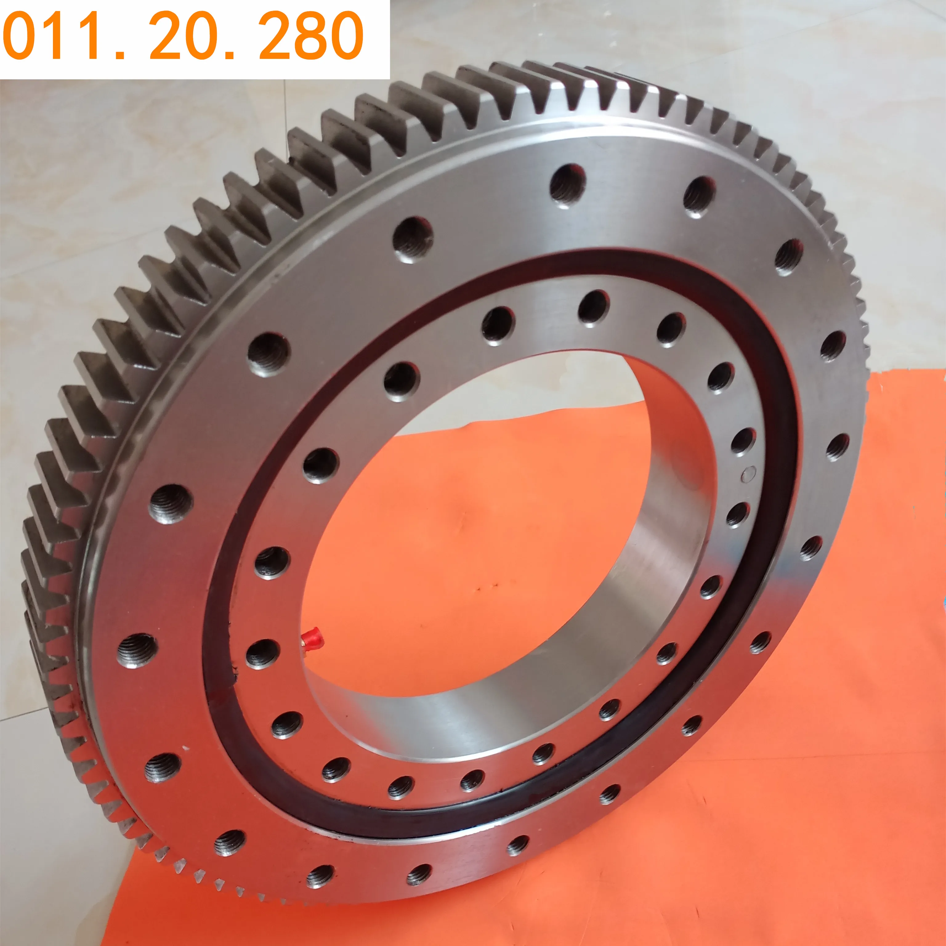 Outer Gear Slewing Bearing 011 QW, Turntable Rotating Bearing for Machinery