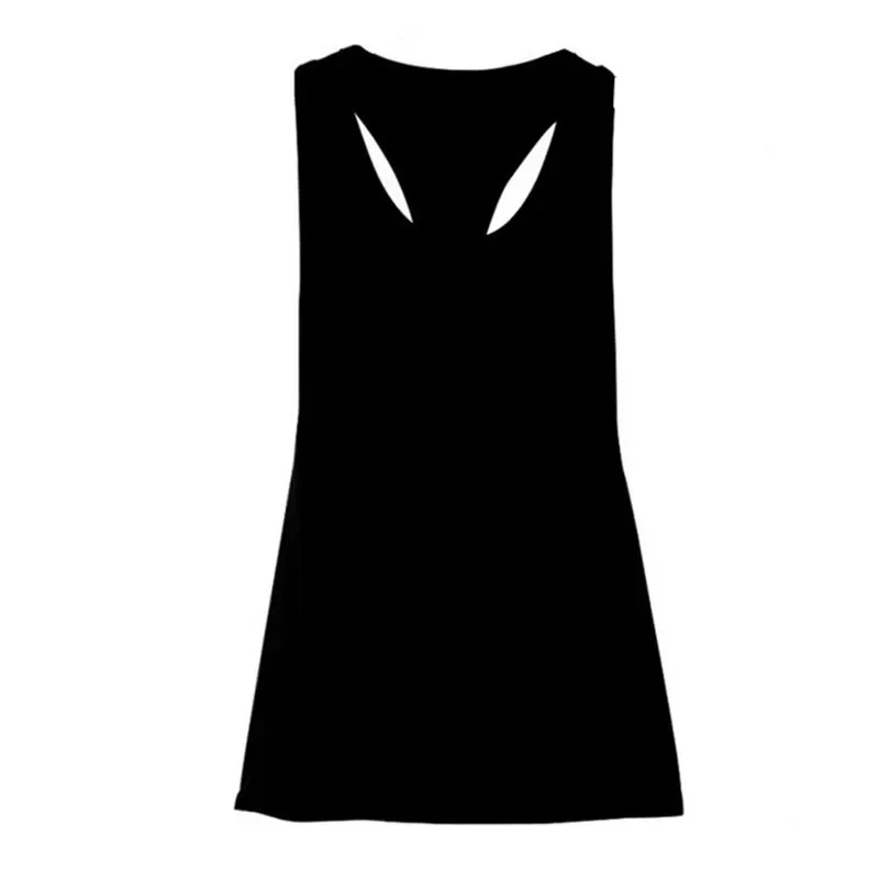 New Sports Overshirt Women's Fitness Sports Tank Top Back T-shaped Quick Dried Slim Sleeveless Running Tank Top Overcoat image 4