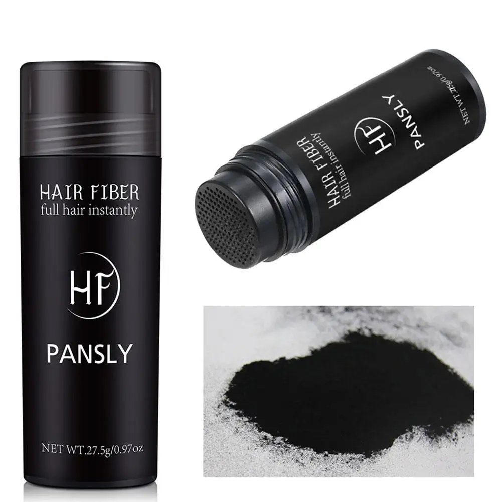 27.5g Hair Fibers Regrowth Powders Keratin Applicator Hair Building Refill Bag Bald Extension Powder For Men P2P6