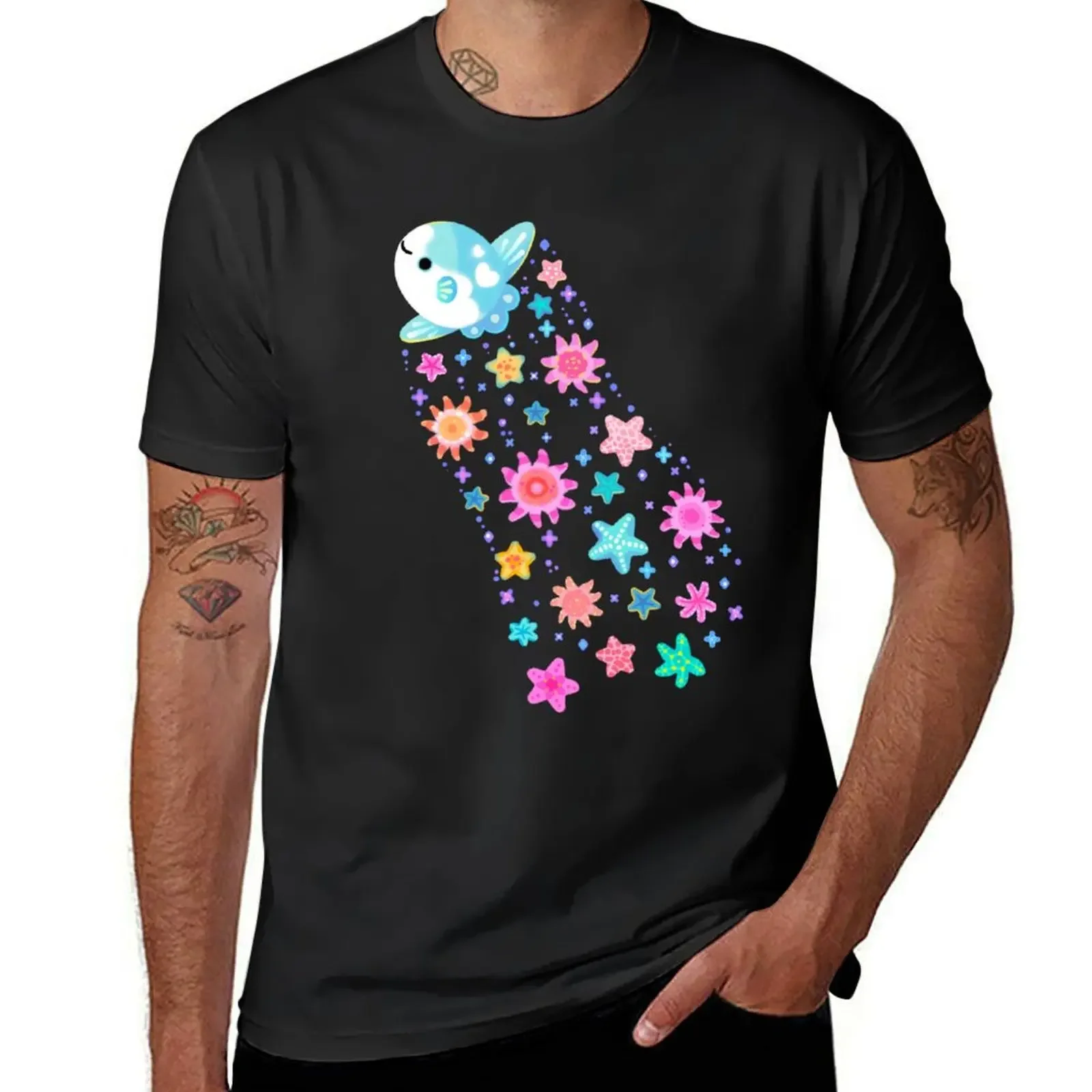 

Sun and Star T-Shirt Funny t-shirts Aesthetic clothing customs design your own t shirts men