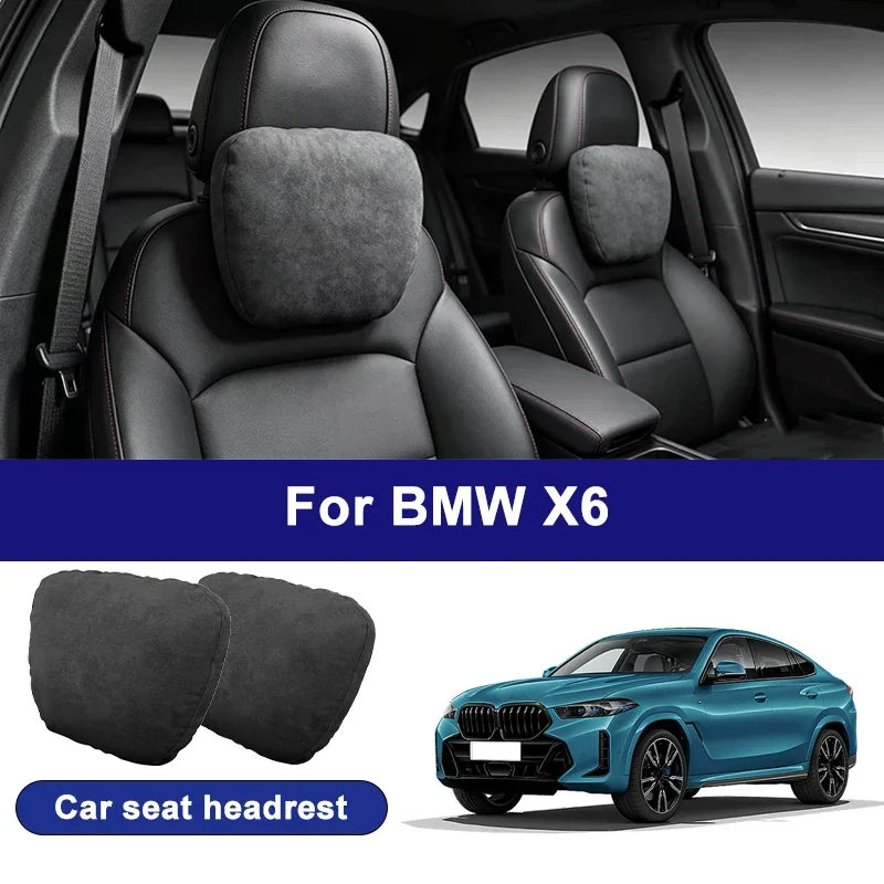 

For BMW X6 car headrests, soft universal adjustable car seat pillows, car neck pillow cushions, car accessories