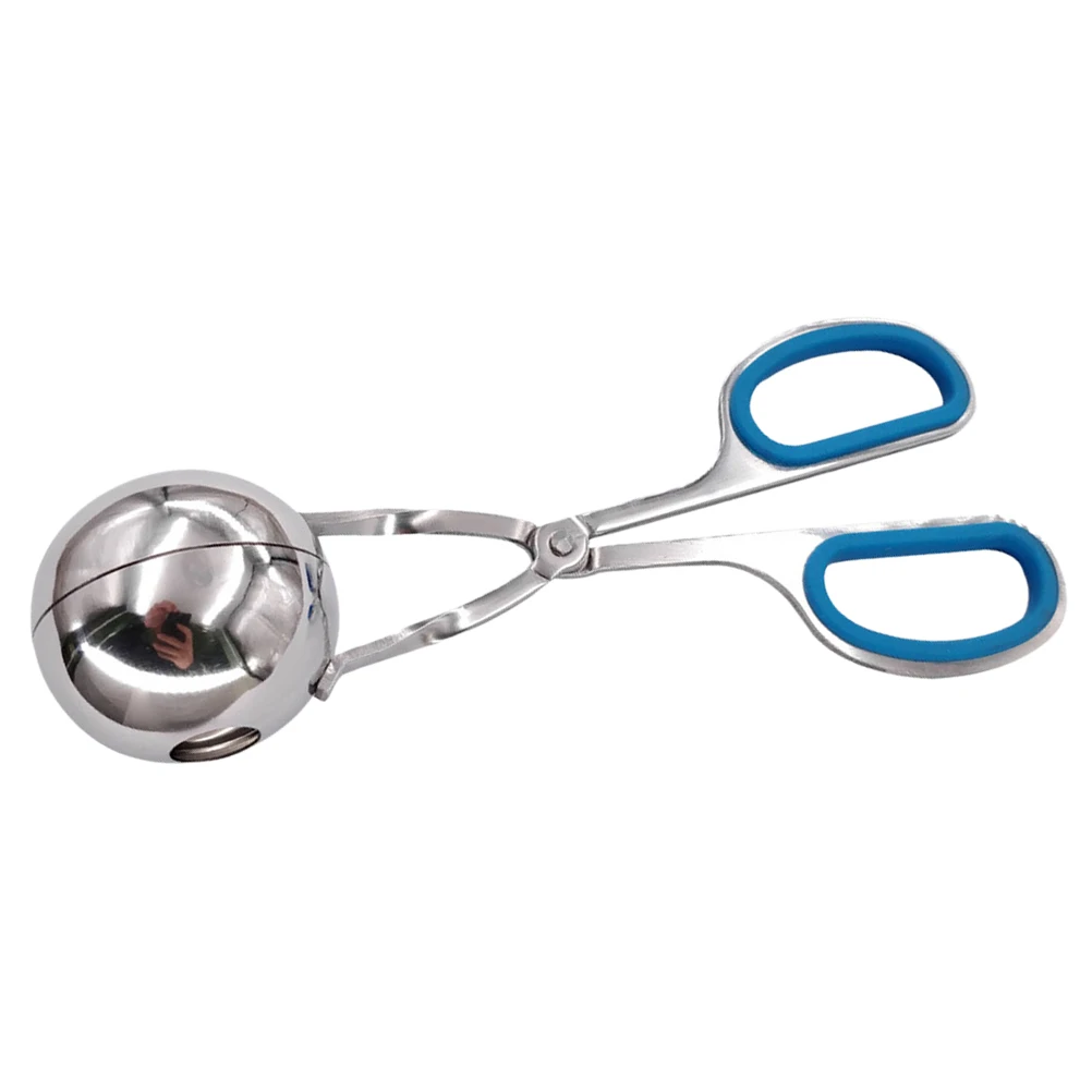 

Stainless Steel Meatball Tongs Mold Meatballs Kitchen Gadget Maker Clip Household