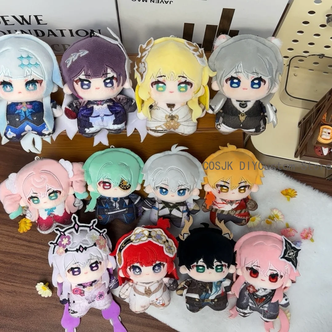 Muñeco de Peluche de 10CM del Juego Honkai: Star Rail, Personajes AMPHOREUS, Anaxa, Hysilens, Mydei, DanHeng, Lindo Colgante de Peluche, Regalo