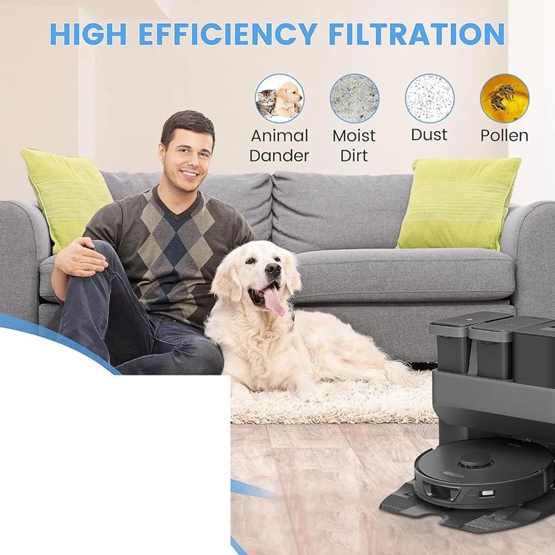 Worki na kurz A86I-20 kompatybilne z Roborock S7 Maxv Ultra, S7 Max Ultra, Q5+, Q5 Pro+, Q7+ Max+, Q8 Max+, S8+, S8 Pro Ultra