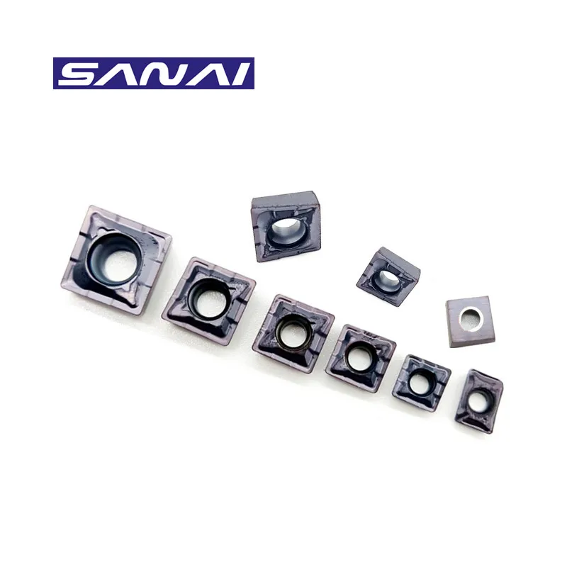 

SANAI Carbide Insert XCMT /QCMT for TCAP Multifunctional Drill XCMT040104 QCMT050204 QCMT060204 QCMT10T304 for Drilling Turning