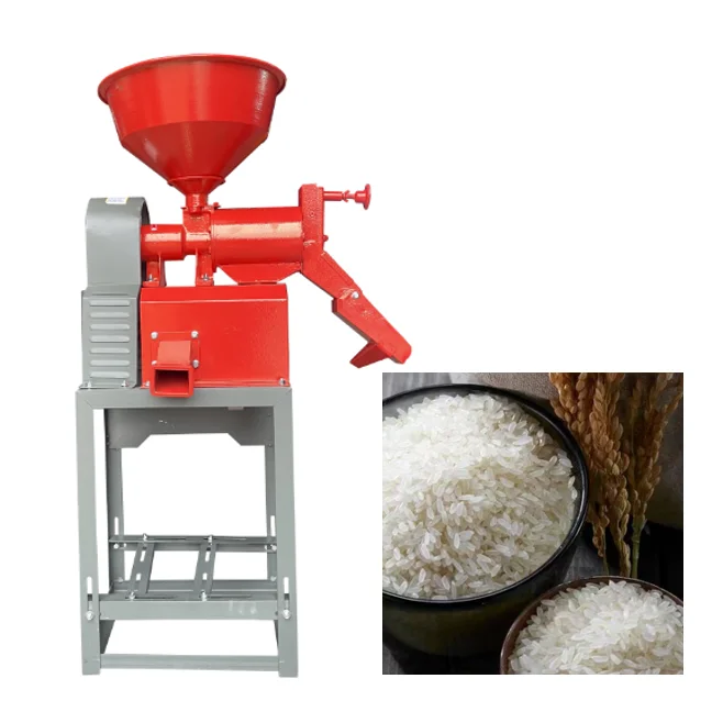 

150 kg/h rice milling machine Easy to operate