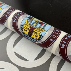 Custom Any Logo Or Pictures Iron On Heat Transfer Stickers For Clothing DIY Washable T-Shirts Thermal Patches DTF Colorful Vinyl