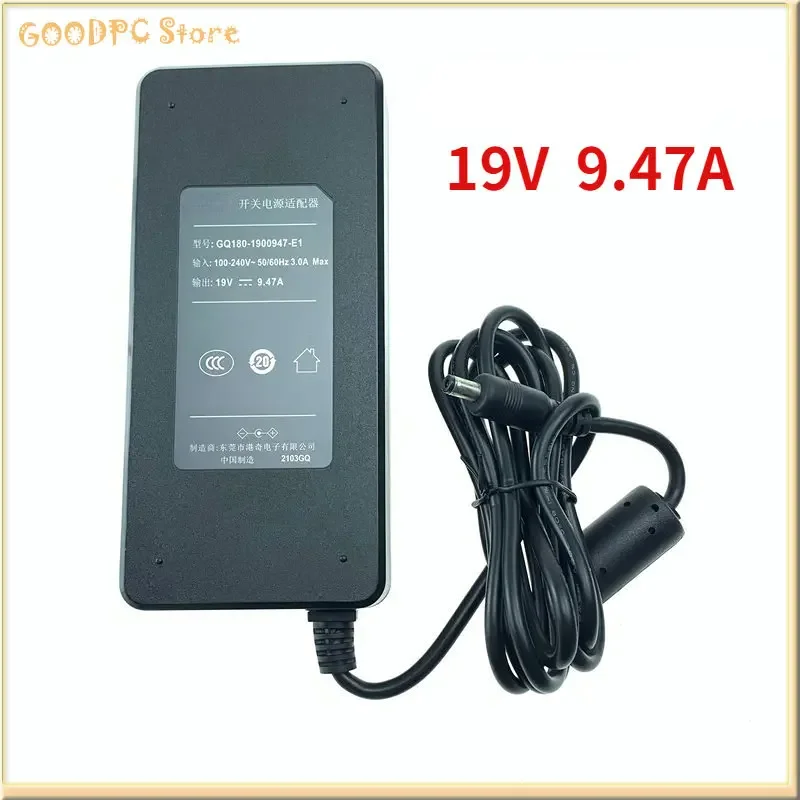 

19V 9.47A AC Power Adapter Charger GQ180-1900947-E1 for H3 Power Supply Original Projector Machine Charger Power Adapter 19V