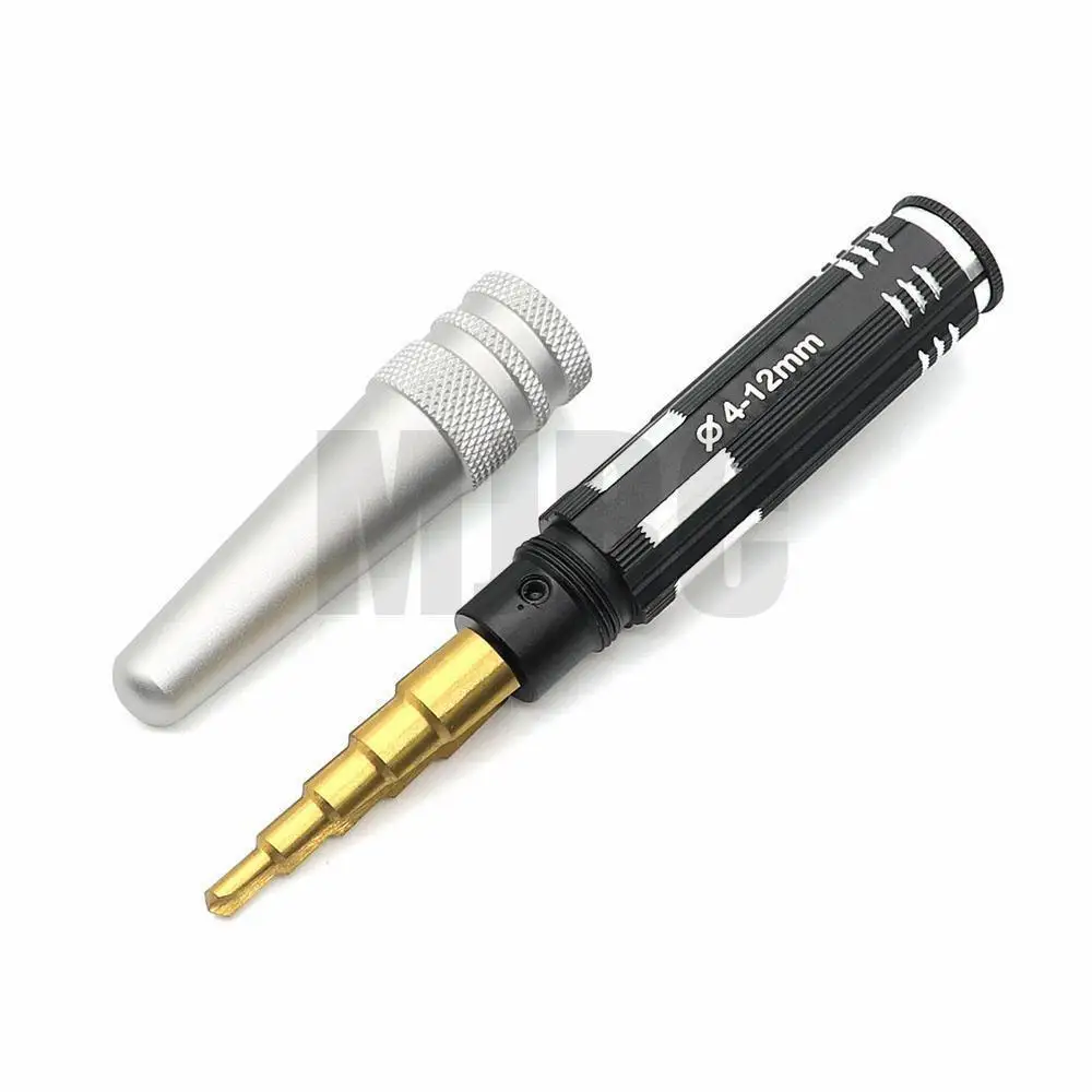Steel 4-12mm Reamer Body Shell Hole Opener For Rc Car Model Diy Modified Tool