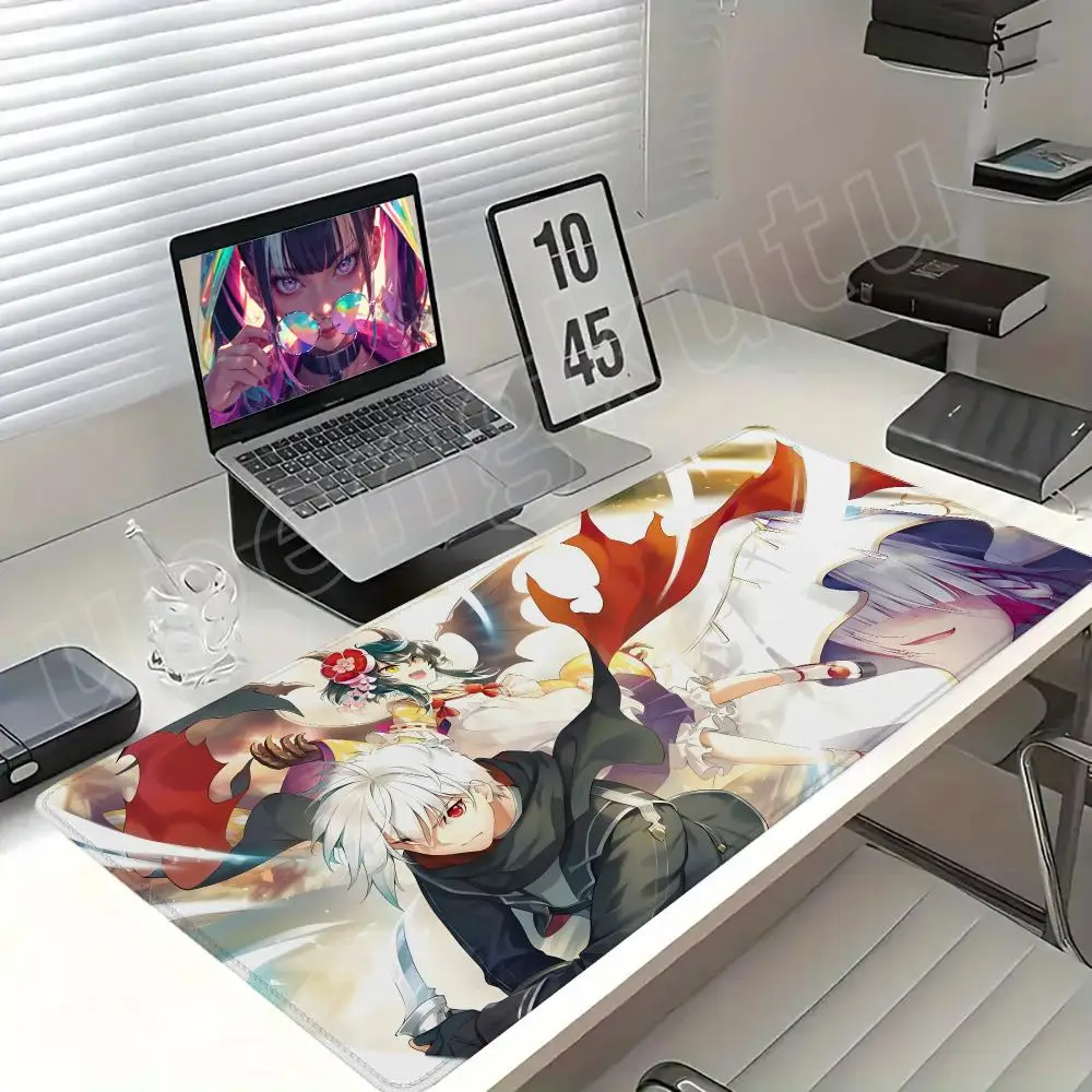 Spirit Chronicles Rio Aishia Mouse Pad Desk Pad Mouse Mat Game XXL 900x400 Mouse pad Anti-Slip Rubber Base Extended Keyboard Pad