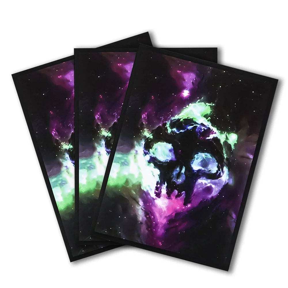 60PCS 66×91mm 멀티 스타일 아트 카드 슬리브 보드 게임 카드 보호기 PKM/MTG/PTCG 카드용 역사적 최저가