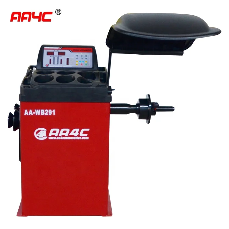 AA4C Garage Equipments Tire Service Machine Semi-Automatic Wheel Balancer Tyre Balancing Machine Tyre Balancing AA-WB291