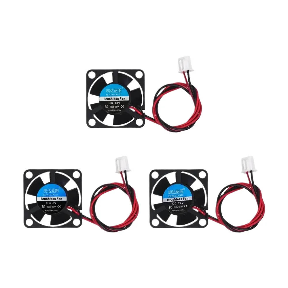 3d printer part fan 3010 2pins 30mm 30x30 x10 mm 3cm graphics card fan DC 5V / 12V / 24V 3010 2P 1pcs