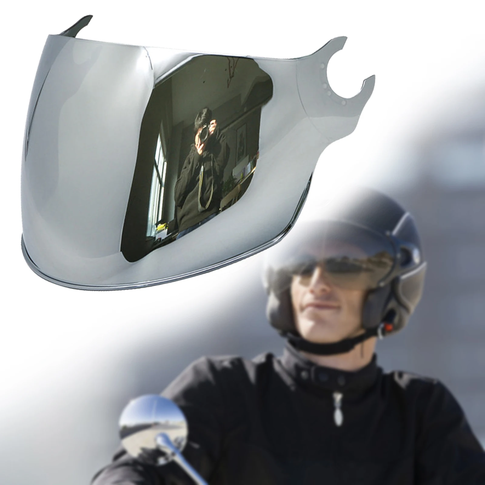 오토바이 헬멧 바이저 렌즈, 견고한 오토바이 윈드 커버 렌즈, LS2 다색