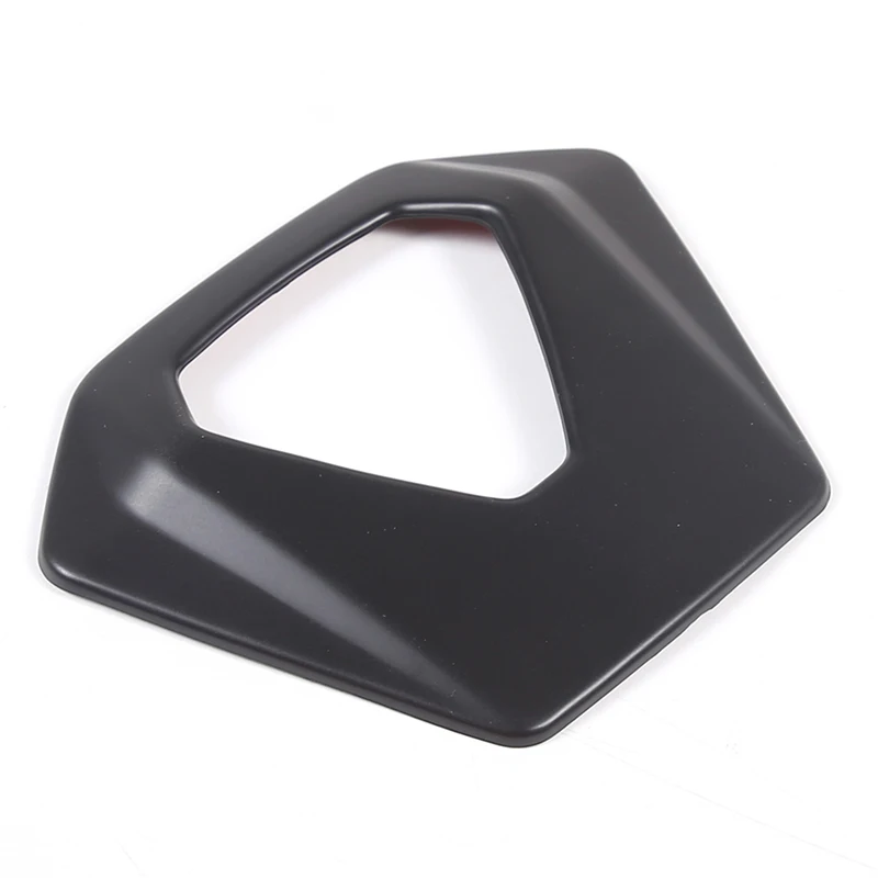 For Polaris Slingshot 2020 2021 2022 2023 ABS Matte Black Car Steering Wheel Logo Cover Trim Sticker Car Accessories - view 3