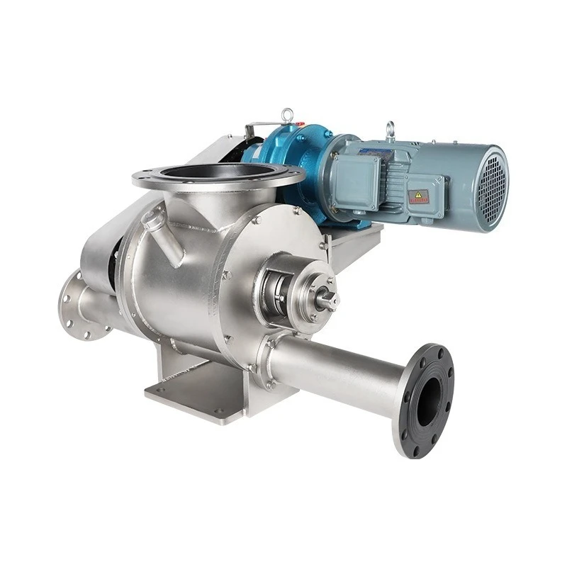 Feeding valve Pneumatic conveying shut-off fan Air shut-off Rotary discharge valve Star