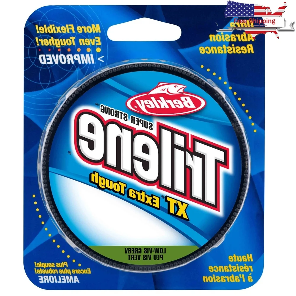 

High Strength 12lb Monofilament Fishing Line 300yd Low-Vis Green Extra Tough Fishing Line Enhanced Abrasion Resistance