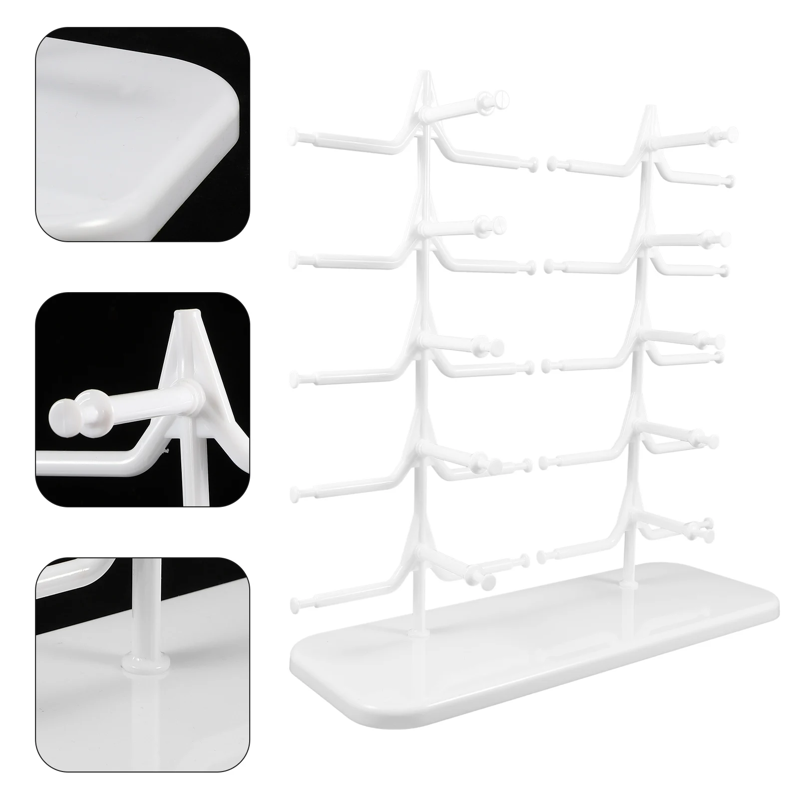 

Multi-Tier Glasses Display Rack Sunglasses Holder Glasses Storage Holder Detachable Glasses Rack Glasses Store Display Rack NEW